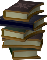 Collect all three tomes (earth, fire, water)